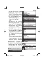 Предварительный просмотр 37 страницы Hitachi CB 18DBL Handling Instructions Manual