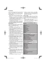 Предварительный просмотр 48 страницы Hitachi CB 18DBL Handling Instructions Manual