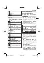 Предварительный просмотр 49 страницы Hitachi CB 18DBL Handling Instructions Manual