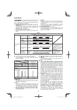 Предварительный просмотр 50 страницы Hitachi CB 18DBL Handling Instructions Manual