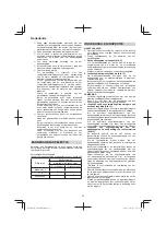 Предварительный просмотр 52 страницы Hitachi CB 18DBL Handling Instructions Manual