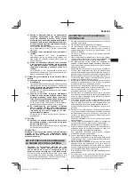 Предварительный просмотр 57 страницы Hitachi CB 18DBL Handling Instructions Manual