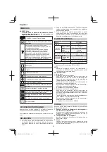 Предварительный просмотр 60 страницы Hitachi CB 18DBL Handling Instructions Manual