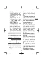 Предварительный просмотр 63 страницы Hitachi CB 18DBL Handling Instructions Manual