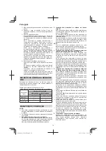 Предварительный просмотр 74 страницы Hitachi CB 18DBL Handling Instructions Manual