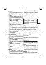 Предварительный просмотр 85 страницы Hitachi CB 18DBL Handling Instructions Manual