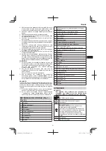 Предварительный просмотр 91 страницы Hitachi CB 18DBL Handling Instructions Manual