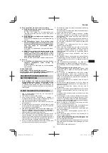 Предварительный просмотр 99 страницы Hitachi CB 18DBL Handling Instructions Manual