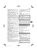 Предварительный просмотр 115 страницы Hitachi CB 18DBL Handling Instructions Manual