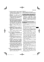 Предварительный просмотр 119 страницы Hitachi CB 18DBL Handling Instructions Manual