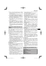 Предварительный просмотр 121 страницы Hitachi CB 18DBL Handling Instructions Manual