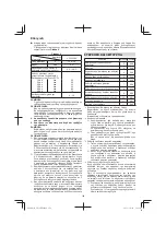 Предварительный просмотр 124 страницы Hitachi CB 18DBL Handling Instructions Manual