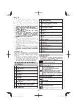 Предварительный просмотр 144 страницы Hitachi CB 18DBL Handling Instructions Manual