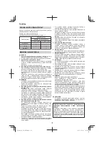 Предварительный просмотр 158 страницы Hitachi CB 18DBL Handling Instructions Manual