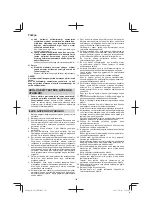 Предварительный просмотр 162 страницы Hitachi CB 18DBL Handling Instructions Manual