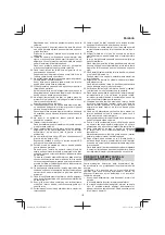 Предварительный просмотр 173 страницы Hitachi CB 18DBL Handling Instructions Manual