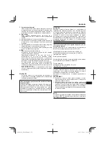 Предварительный просмотр 179 страницы Hitachi CB 18DBL Handling Instructions Manual