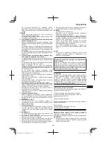 Предварительный просмотр 189 страницы Hitachi CB 18DBL Handling Instructions Manual