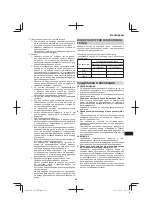 Предварительный просмотр 209 страницы Hitachi CB 18DBL Handling Instructions Manual