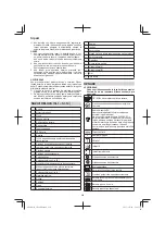 Предварительный просмотр 216 страницы Hitachi CB 18DBL Handling Instructions Manual