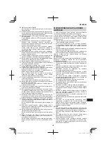 Предварительный просмотр 225 страницы Hitachi CB 18DBL Handling Instructions Manual