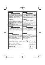 Предварительный просмотр 271 страницы Hitachi CB 18DBL Handling Instructions Manual