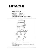 Hitachi CB 75F Instruction Manual preview