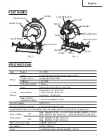 Preview for 9 page of Hitachi CC 14SE Instruction And Safety Manual