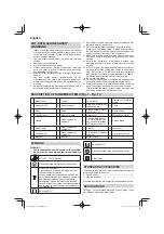 Preview for 4 page of Hitachi CC 14SF Handling Instructions Manual