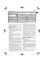 Preview for 5 page of Hitachi CC 14SF Handling Instructions Manual