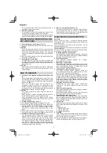 Preview for 6 page of Hitachi CC 14SF Handling Instructions Manual