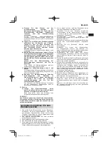 Preview for 9 page of Hitachi CC 14SF Handling Instructions Manual