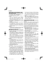 Preview for 12 page of Hitachi CC 14SF Handling Instructions Manual