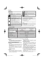 Preview for 16 page of Hitachi CC 14SF Handling Instructions Manual