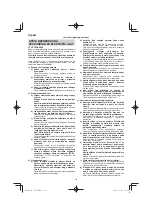 Preview for 118 page of Hitachi CC 14SF Handling Instructions Manual