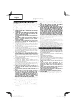 Preview for 6 page of Hitachi CC 14ST Handling Instructions Manual