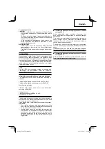 Preview for 9 page of Hitachi CC 14ST Handling Instructions Manual