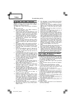 Preview for 10 page of Hitachi CC 14ST Handling Instructions Manual