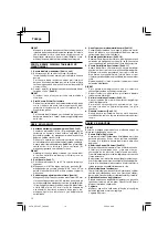 Preview for 12 page of Hitachi CC 14ST Handling Instructions Manual