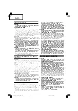 Preview for 6 page of Hitachi CC 16SA Handling Instructions Manual