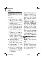 Preview for 4 page of Hitachi CC 16SB Handling Instructions Manual