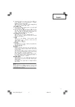 Preview for 7 page of Hitachi CC 16SB Handling Instructions Manual