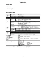 Preview for 3 page of Hitachi CC9SM Service Manual