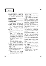 Preview for 18 page of Hitachi CD 12F Handling Instructions Manual