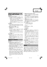 Preview for 19 page of Hitachi CD 12F Handling Instructions Manual