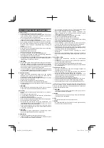 Preview for 4 page of Hitachi CD 22 EAB(LP) Handling Instructions Manual
