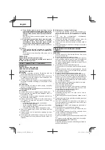 Предварительный просмотр 14 страницы Hitachi CD 36DAL Handling Instructions Manual