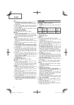 Предварительный просмотр 20 страницы Hitachi CD 36DAL Handling Instructions Manual