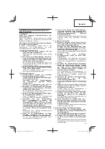 Предварительный просмотр 27 страницы Hitachi CD 36DAL Handling Instructions Manual