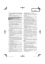 Предварительный просмотр 29 страницы Hitachi CD 36DAL Handling Instructions Manual